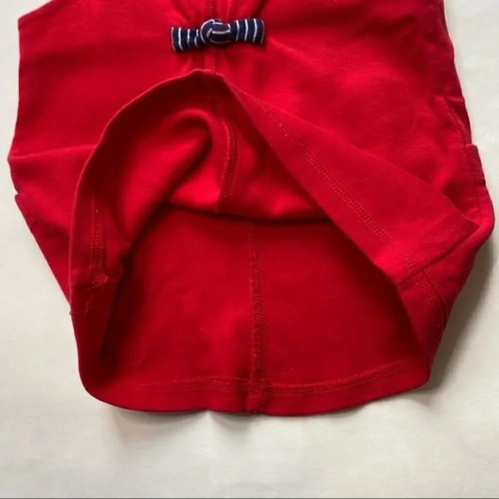 Gymboree Vintage Star Jumper Dress Red 9-18M